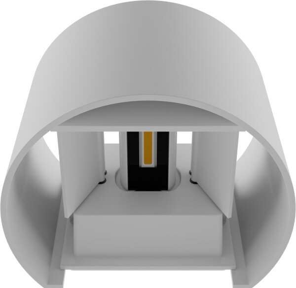 APLED - LED Aplică perete exterior OVAL 2xLED/3W/230V IP65