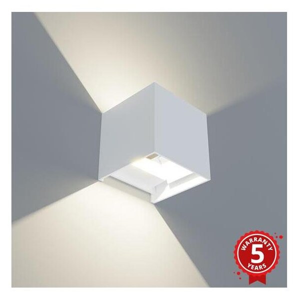 APLED - LED Aplică perete exterior CUBE 2xLED/3W/230V IP65