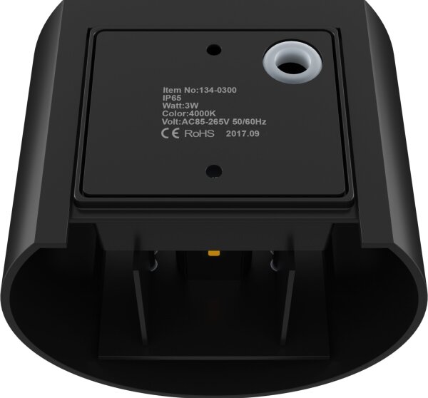 APLED - LED Aplică perete exterior OVAL 2xLED/3W/230V IP65