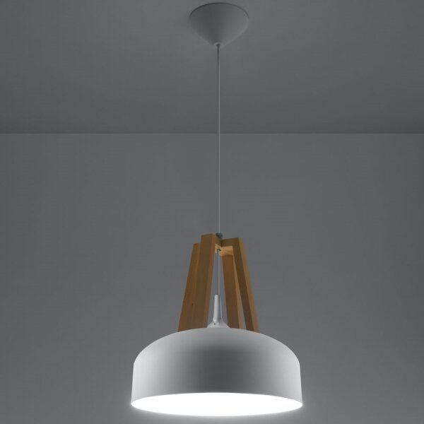 Lustră pe cablu CASCO 1xE27/60W/230V