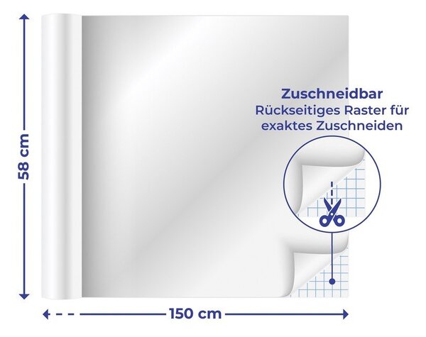Autocolant de tip oglindă 58x150 cm – Wenko