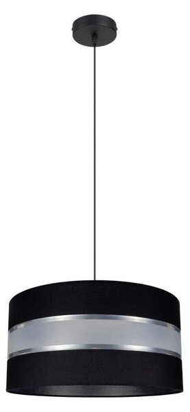 Lustră pe cablu CORAL 1xE27/60W/230V negru