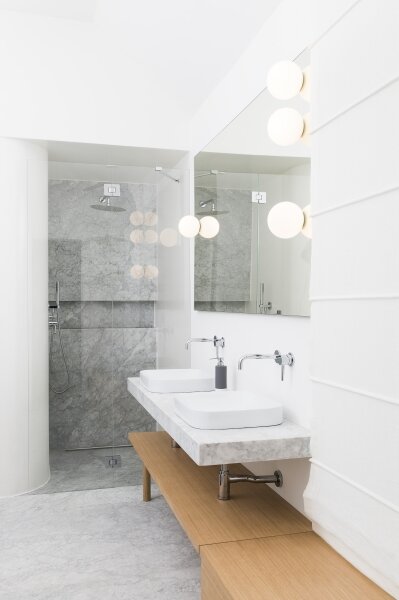 Artemide AR 1039110A - Plafonieră baie DIOSCURI 140 1xE14/6W/230V IP44