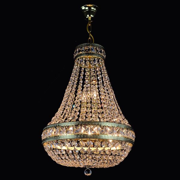 Wranovsky JWZ014060100-8 - Lustră de cristal pe lanț STOCKHOLM 8xE14/40W/230V