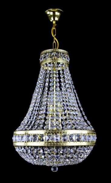 Wranovsky JWZ014060100-8 - Lustră de cristal pe lanț STOCKHOLM 8xE14/40W/230V