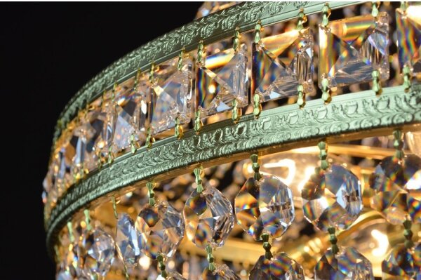 Wranovsky JWZ014060100-8 - Lustră de cristal pe lanț STOCKHOLM 8xE14/40W/230V