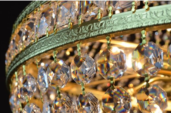 Wranovsky JWZ014060100-8 - Lustră de cristal pe lanț STOCKHOLM 8xE14/40W/230V