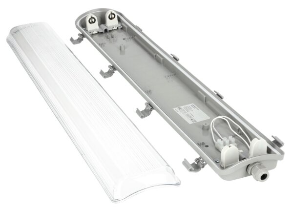 Corp de iluminat LED fluorescent tehnic 2xG13/22W/230V IP65
