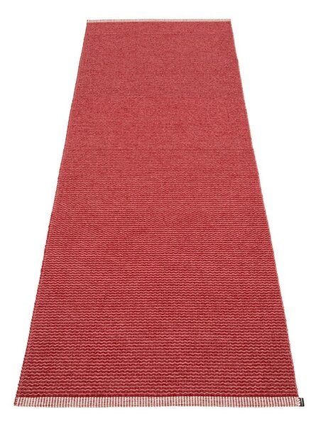 Covor tip traversă pentru interior și exterior roșu 70x200 cm Mono Blush – Pappelina