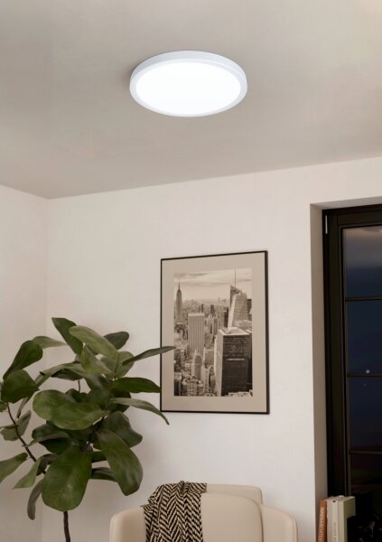 Eglo 98293 - Plafonieră LED dimabilă FUEVA-A, 20W, 230V + telecomandă