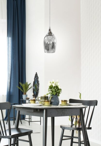 Lustră pe cablu MARINA 1xE27/60W/230V crom
