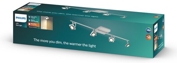 Philips 53194/48/P0 - Spot LED MILLENNIUM 4xLED/4,5W/230V