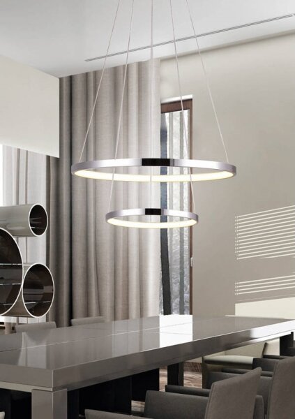 Lustră LED pe cablu LUNE LED/40W/230V