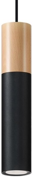 Lustră pe cablu PABLO 1xGU10/40W/230V negru