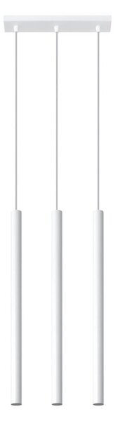 Lustră pe cablu PASTELO 3xG9/12W/230V alb