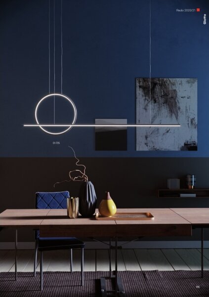 Lustră LED dimabilă pe cablu Redo 01-1735 GIOTTO LED/46W/230V negru
