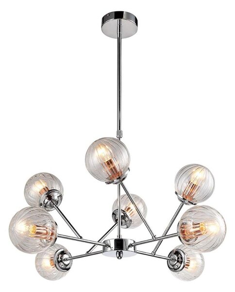 Lustră pe tijă BEST 8xE14/40W/230V