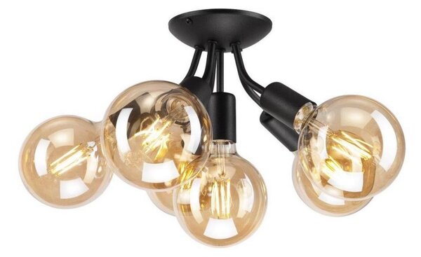 Lustr VIGGO 6xE27/60W/230V montat aproape de tavan