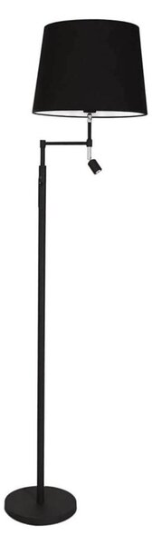 ByRydens 1988780-4007-LED Lampă de podea ORLANDO 1xE27/5W/230V+LED/3W neagră