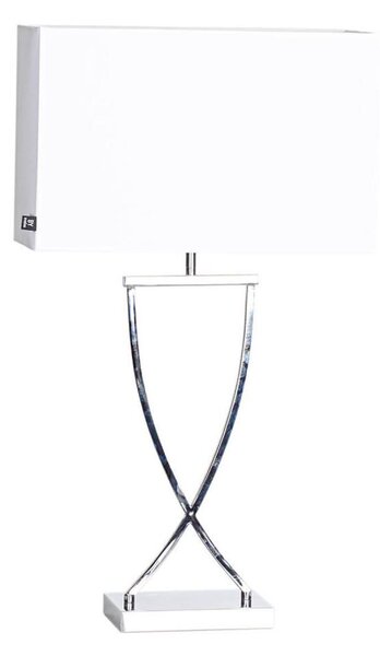 ByRydens 2820440-5000 - Lampă de masă OMEGA 1xE27/5W/230V albă/crom lucios