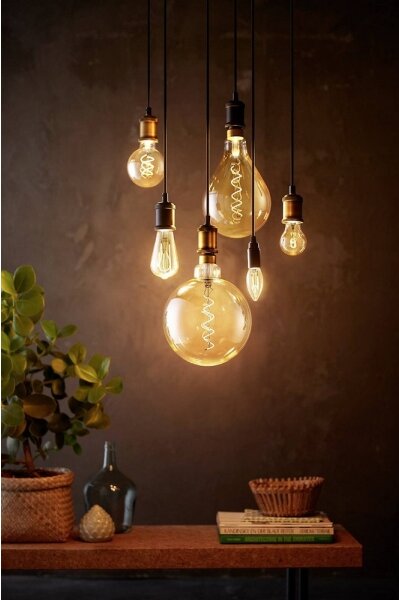 Bec dimmabil LED VINTAGE Philips G200 E27/7W/230V 2000K