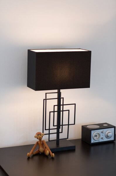 ByRydens 4002040-4002 - Lampă de masă PARAGON 1xE27/5W/230V neagră