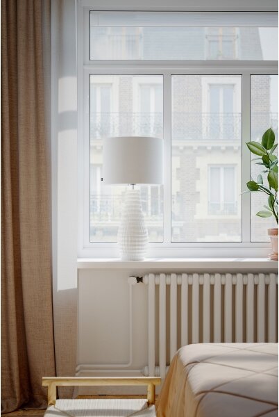 Lampă de masă BARTHA ByRydens 4002770-5506, 1xE27/8W/230V, crem