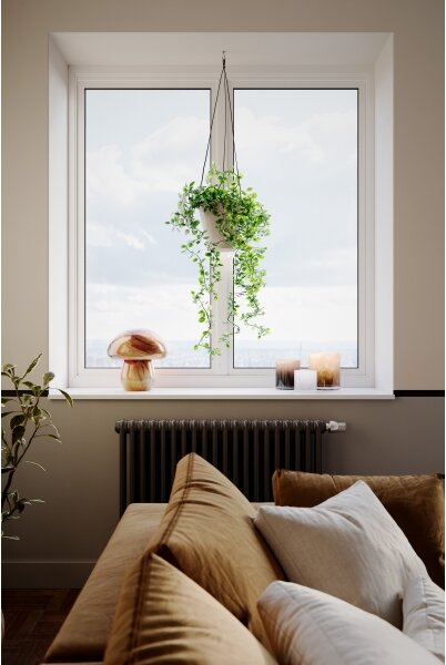 ByRydens 4024540-5507 - Lampă de masă MIRA MUSHROOM 1xE27/8W/230V maro