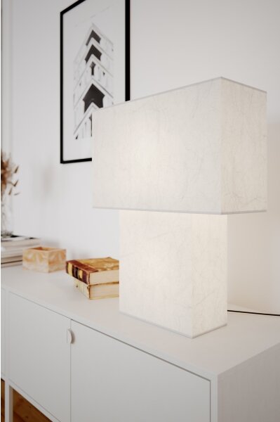 ByRydens 4024610-5000 - Lampă de masă iSQUARE 1xE27/8W/230V albă
