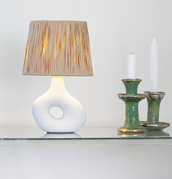 Cottex 8000130-5507 - Lampă de masă LUKE 1xE14/8W/230V crem