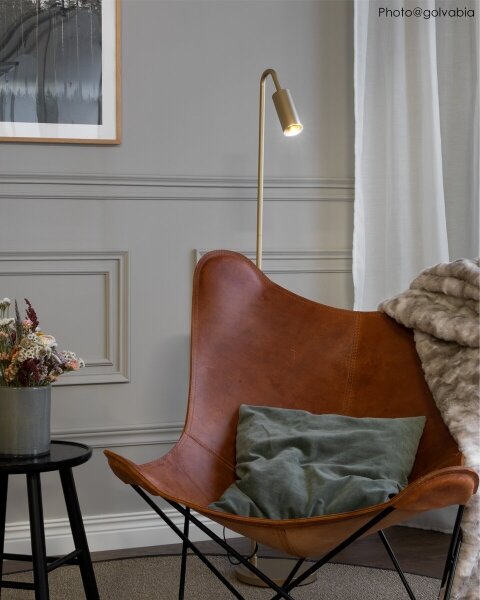 ByRydens CURVE - lampă de podea 1xGU10/7W/230V, auriu (4100950-6503)