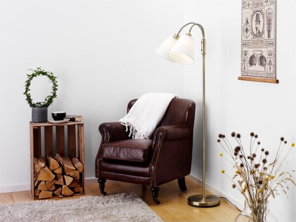 Cottex A1979AV - Lampadar DUETT 2xE27/60W/230V