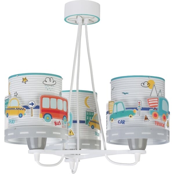 Dalber 61687 - Lustră copii BABY TRAVEL 3xE27/60W/230V