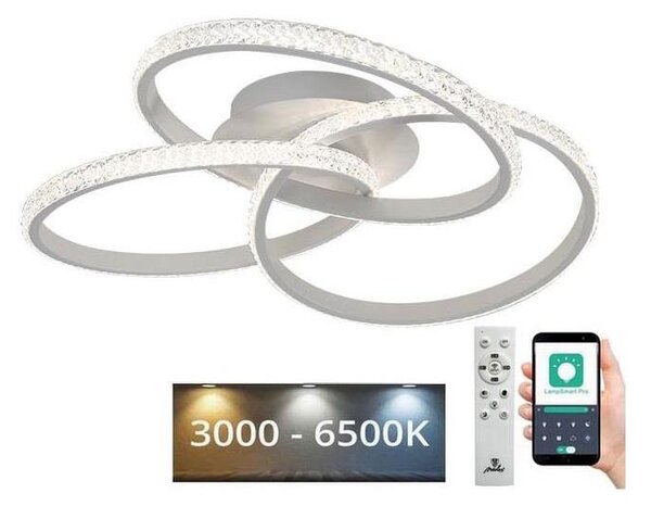 Brilagi - Lampă LED dimabilă de tavan COSMOWAVE LED/70W/230V 3000-6500K + telecomandă