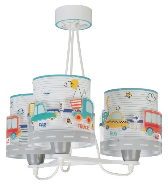 Dalber 61687 - Lustră copii BABY TRAVEL 3xE27/60W/230V