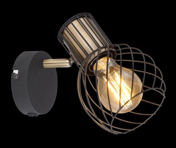 Globo 54013-1 - Aplică perete spot ARGUSTO 1xE27/40W/230V