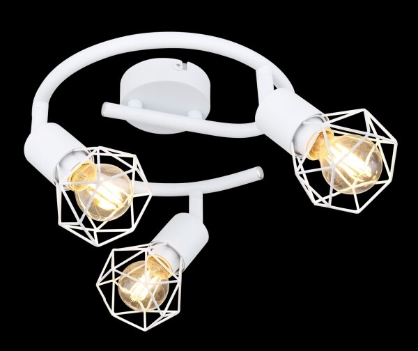 Globo 54802W-3 - Lampă spot XARA 3xE14/40W/230V
