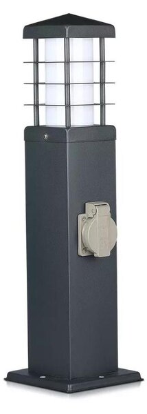 Lampă de exterior cu prize 1xE27/13W/230V IP44