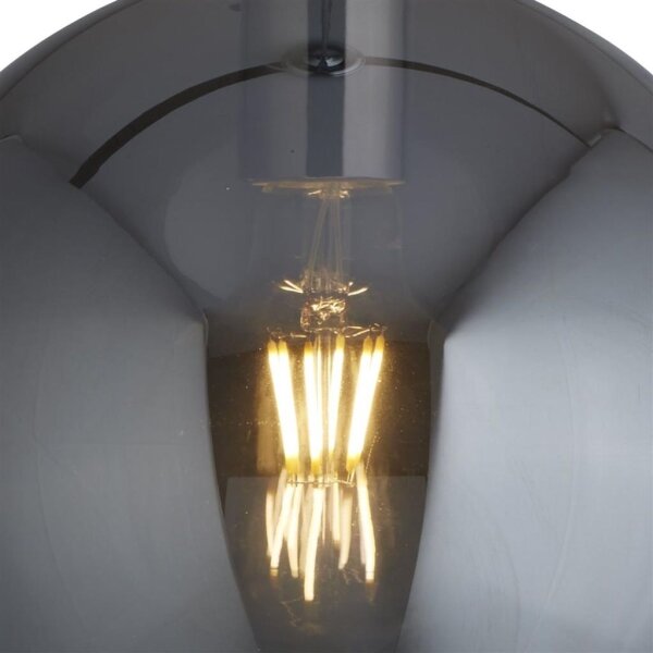Searchlight - Lustră pe cablu BALL 1xE27/60W/230V negru
