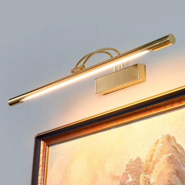 Searchlight 8343PB - Aplică tablou LED LED/14W/230V auriu