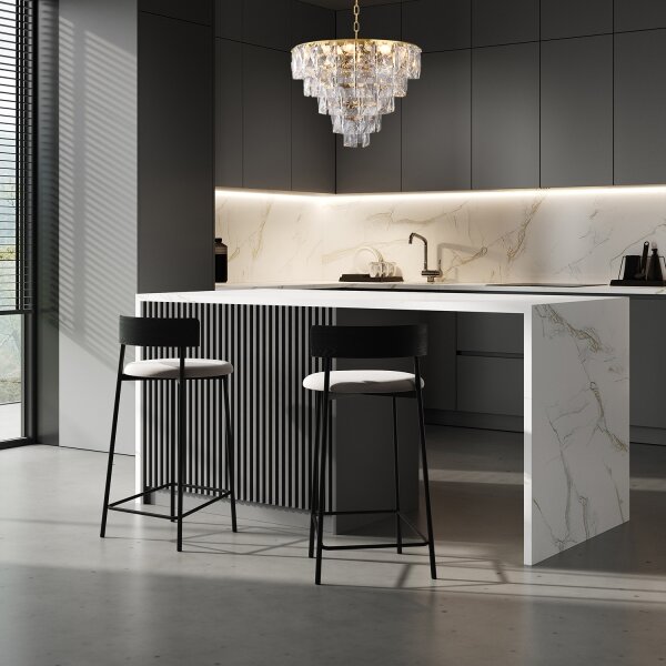 Lustră de cristal pe lanț CHELSEA 6xE14/40W/230V
