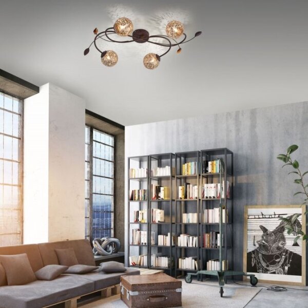 Paul Neuhaus 6395-48 - Lustră aplicată GRETA 4xG9/40W/230V