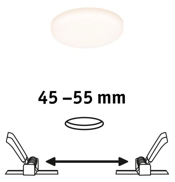 Paulmann 92387 - LED/4,5W IP44 Lampă încastată baie VARIFIT 230V