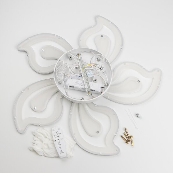 Lustră LED dimabilă aplicată Brilagi TWIST LED/125W/230V 3000-6500K + telecomandă