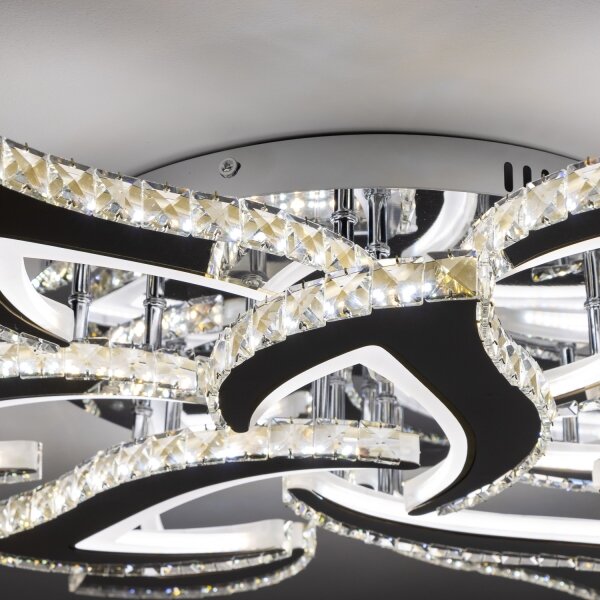 Lustră LED dimabilă aplicată Brilagi TWIST LED/180W/230V 3000-6500K + telecomandă