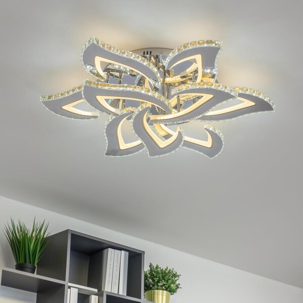 Lustră LED dimabilă aplicată Brilagi TWIST LED/180W/230V 3000-6500K + telecomandă