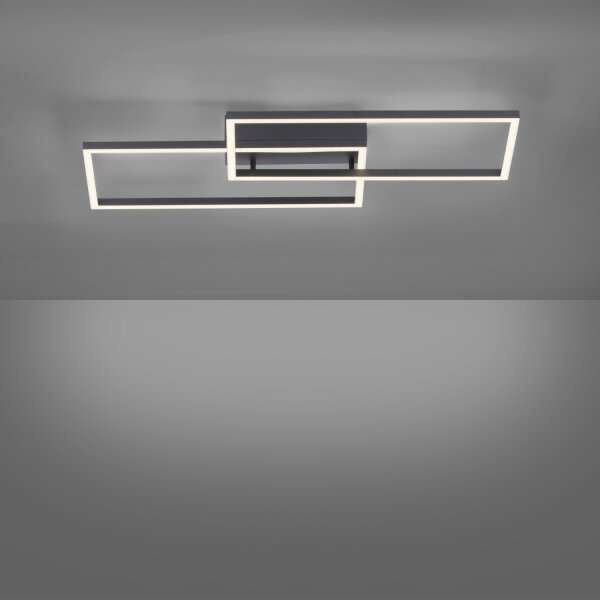 Leuchten Direkt 14140-18 - LED Lampă dimmabilă IVEN 2xLED/13,5W/230V + Telecomandă