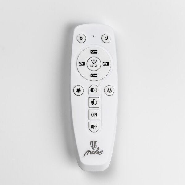 Lustră LED dimabilă aplicată Brilagi TWIST LED/125W/230V 3000-6500K + telecomandă