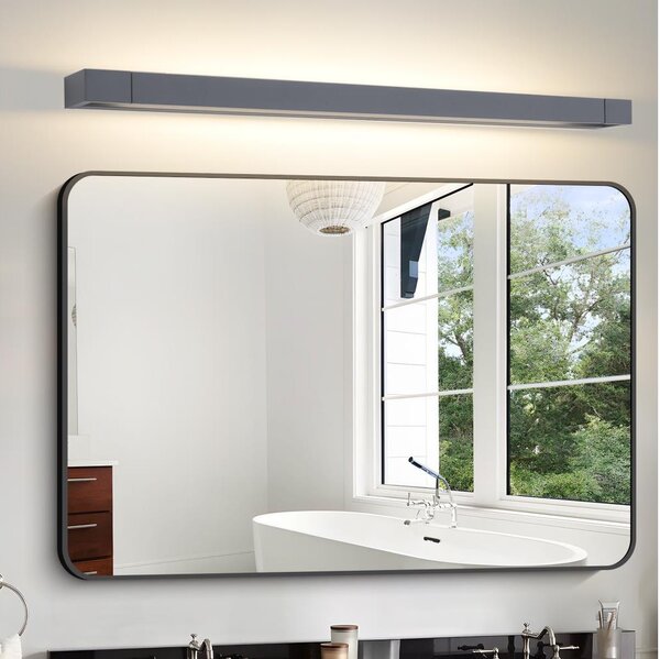 Brilagi AQUA LINE - Lumină LED pentru oglindă de baie, 24 W, 230 V, 90 cm, IP44, antracit
