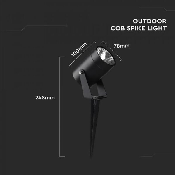 Lampă LED de exterior 10W, 230V, 3000K, IP65